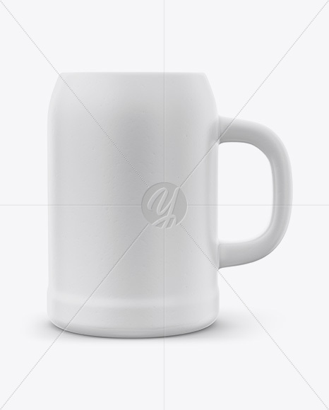 Ceramic Stein Beer Mug Mockup