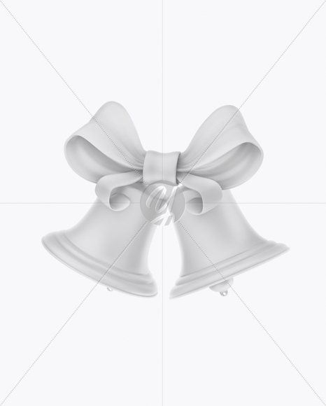 Matte Christmas Bells Mockup