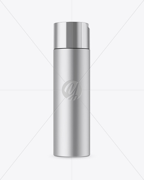 Metallic Cosmetic Bottle Mockup Metallic Cosmetic Bottle Mockup