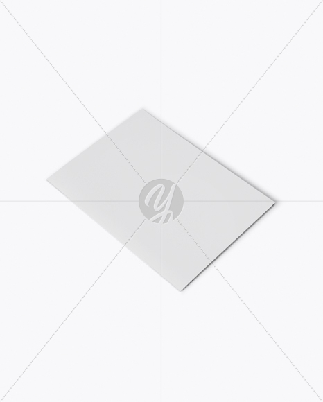Brochure Mockup - Half Side View