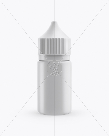 Matte Dropper Bottle Mockup