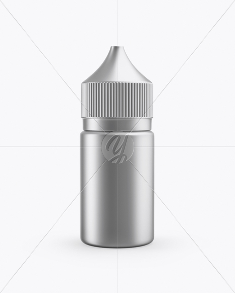 Metallic Dropper Bottle Mockup