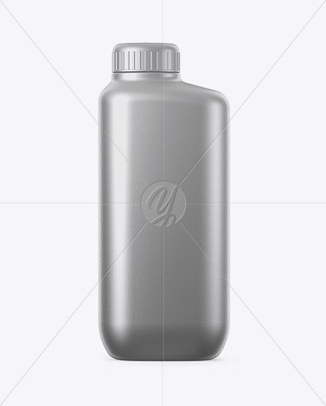 Matte Metallic Plastic Bottle Mockup Matte Metallic Plastic Bottle Mockup