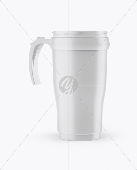 Matte Opened Thermo Cup Mockup