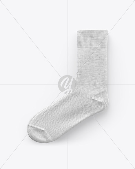 Socks Mockup - Top View