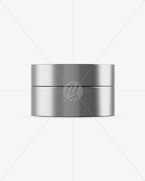 15ml Metallic Cosmetic Jar Mockup 15ml Metallic Cosmetic Jar Mockup
