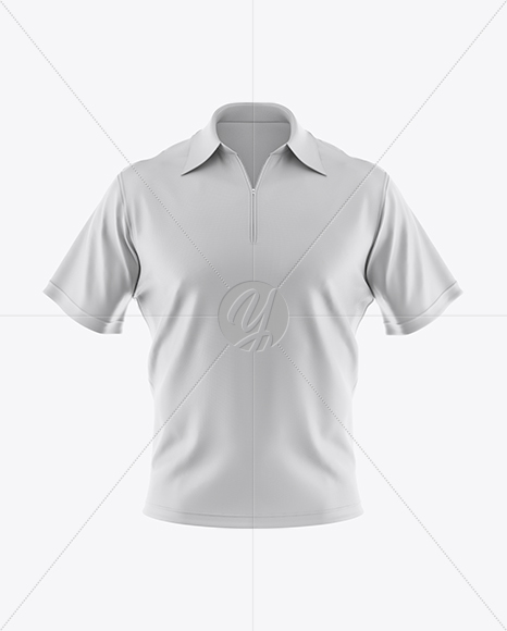 Men&#039;s Polo HQ Mockup - Front View