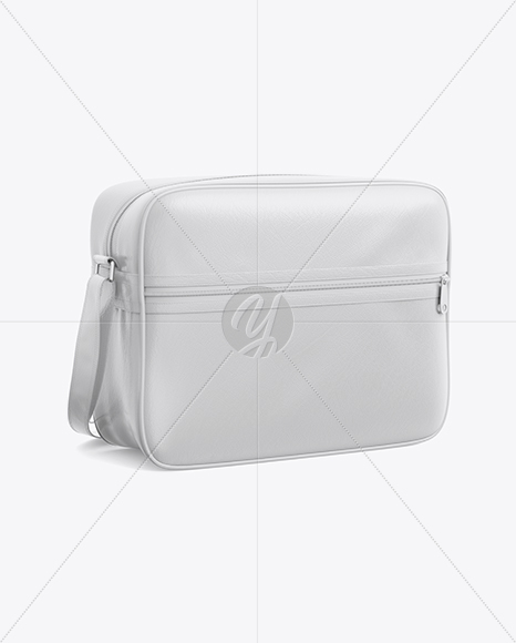 Shoulder Bag Mockup - Half Side View