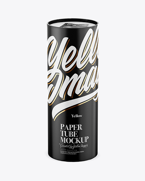 Paper Tube Mockup - Front View (High-Angle Shot) - Download+Glossy+Paper+Tube+Mockup+-+Front+View+(High-Angle+...