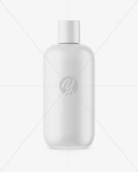 Matte Plastic Bottle Mockup