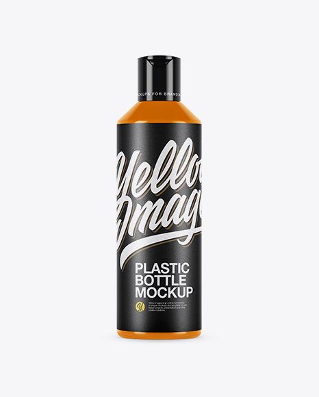 Glossy Cosmetic Bottle Mockup