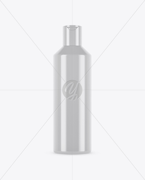 Glossy Cosmetic Bottle Mockup
