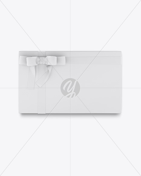 Gift Box Mockup - Top View
