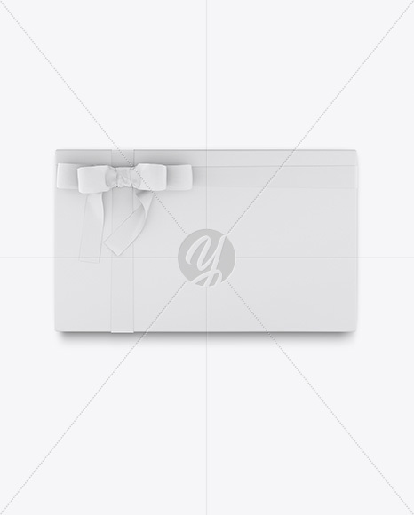 Gift Box Mockup - Top View