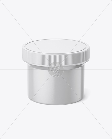 Plastic Jar Mockup - Front View (High-Angle Shot) Plastic Jar Mockup - Front View (High-Angle Shot)