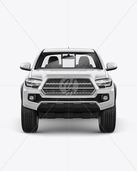 Toyota Tacoma TRD Off-Road 2016 Mockup - Front view