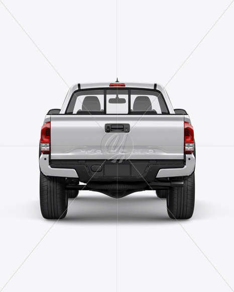 Toyota Tacoma TRD Off-Road 2016 Mockup - Back view