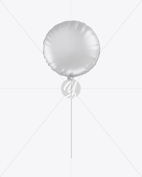 Matte Round Baloon Mockup