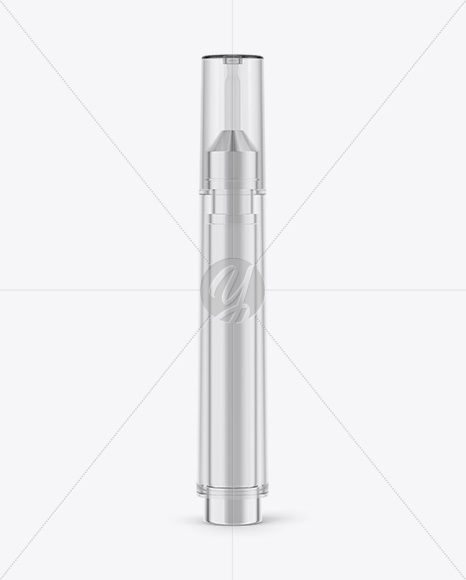 15ml Cosmetic Syringe Bottle Mockup