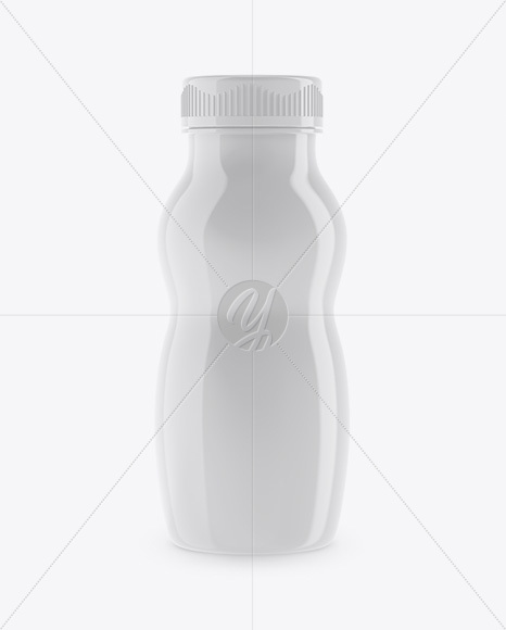 Glossy Bottle Mockup