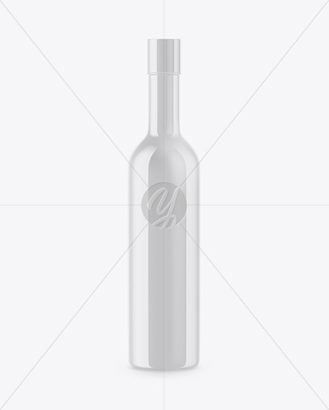 Glossy Cosmetic Bottle Mockup