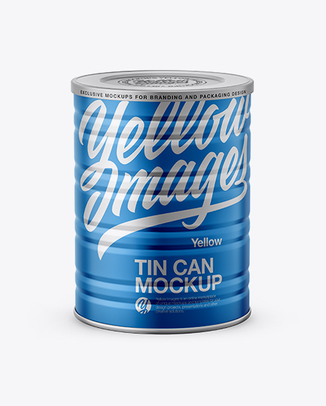 Metallic Tin Can Mockup - High Angle Shot - Metallic+Round+Box+Mockup+High+Angle+Shot+In+Can+Mockups+On