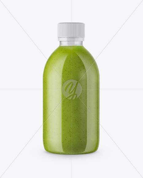 Green Drink Bottle Mockup