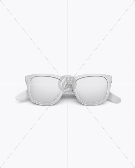 Sunglasses Mockup - Front view