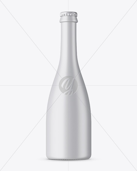 Ceramic Beer Bottle Mockup