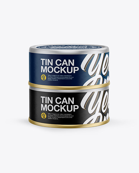 5oz Two Cans Mockup