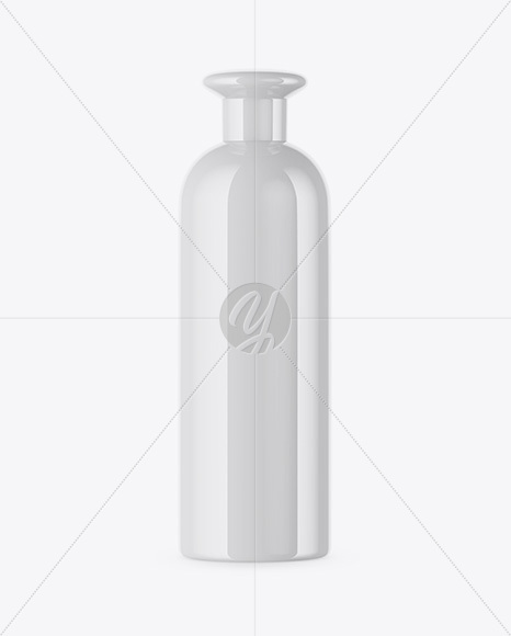 Glossy Cosmetic Bottle Mockup Glossy Cosmetic Bottle Mockup