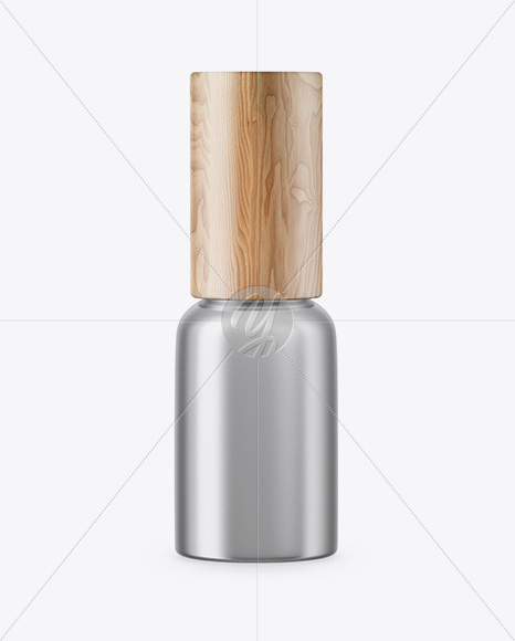 Matte Metallic Cosmetic Bottle Mockup Matte Metallic Cosmetic Bottle Mockup