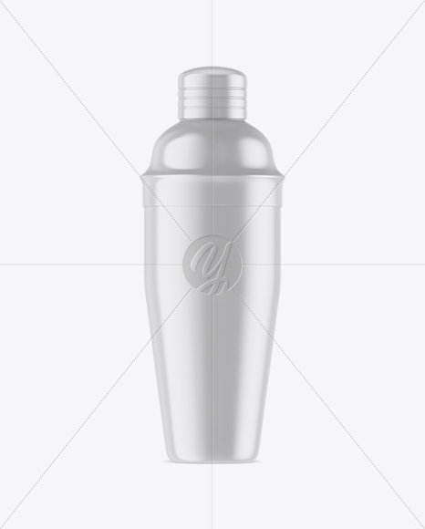 Glossy Shaker Bottle Mockup