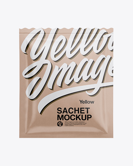 Kraft Sachet Mockup