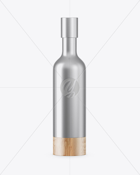 Matte Metallic Cosmetic Bottle Mockup Matte Metallic Cosmetic Bottle Mockup