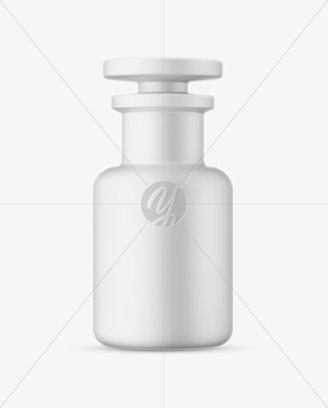 Matte Ceramic Bottle Mockup