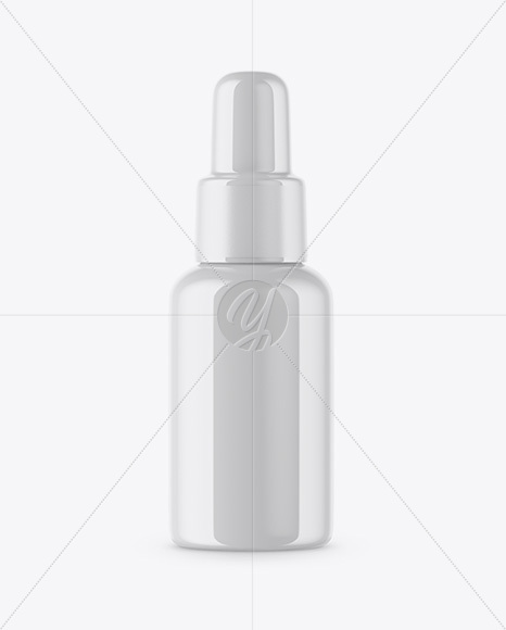 Glossy Cosmetic Bottle Mockup Glossy Cosmetic Bottle Mockup