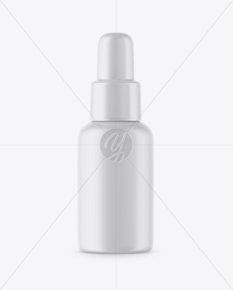 Matte Cosmetic Bottle Mockup