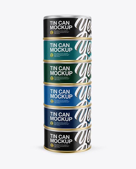 5oz Cans Mockup