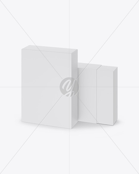 Two Matte Boxes Mockup - Half Side View (High-Angle Shot)