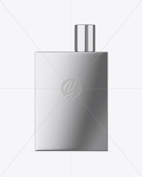 Metallic Perfume Bottle Mockup