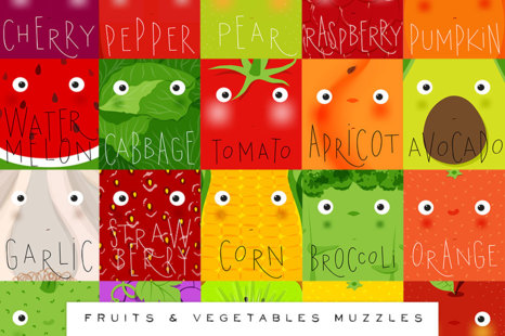 Fruits & Vegetables Muzzles - Agriculture