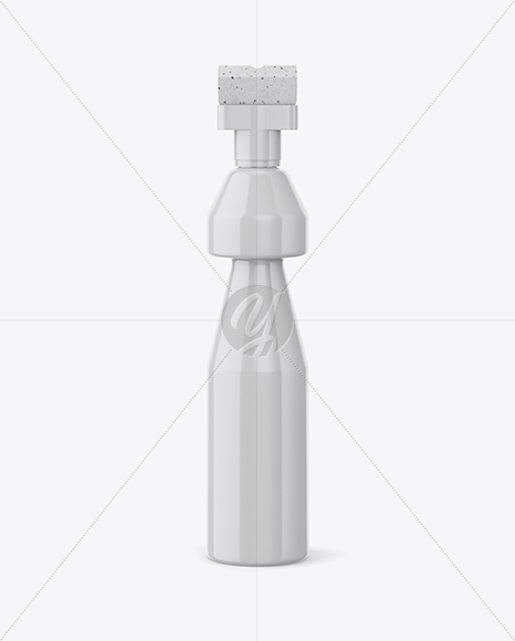 Bottle w/ Grout Paint Protector Mockup - Free Download Images High