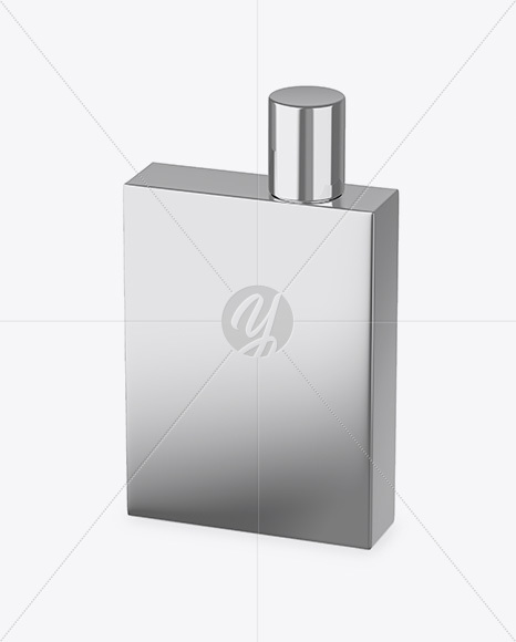 Metallic Perfume Bottle Mockup