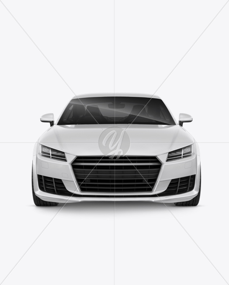 Audi TT Mockup - Front View