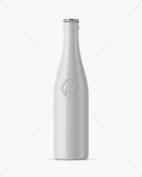 Ceramic Beer Bottle Mockup