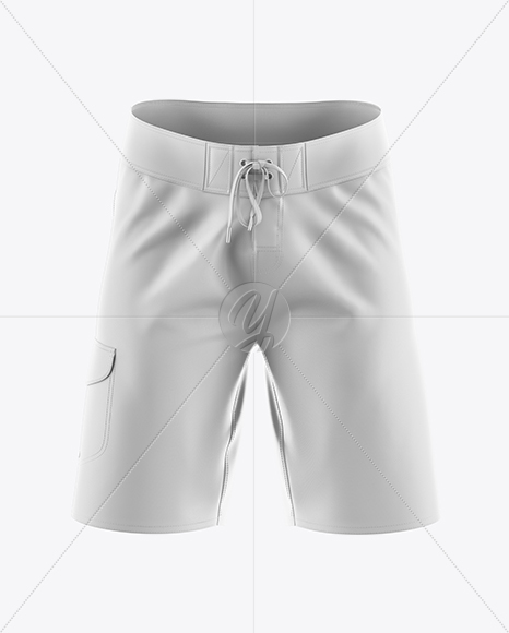 Men’s Shorts HQ Mockup - Front View - Free Download Images High Quality