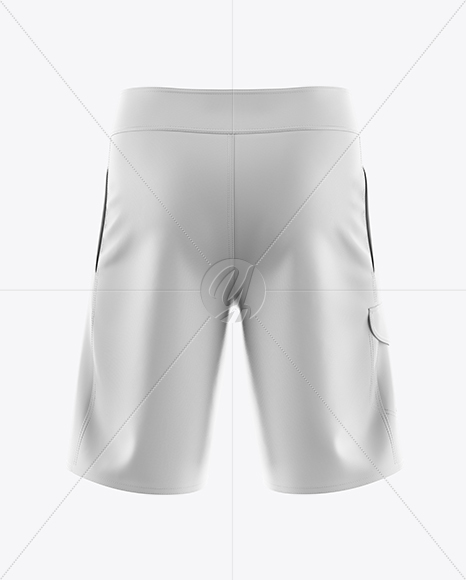 Men’s Shorts HQ Mockup - Back View