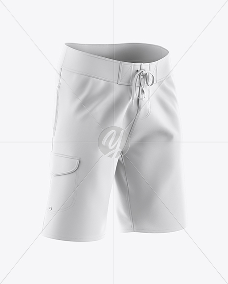 Men’s Shorts HQ Mockup - Half Side View