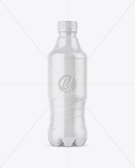 Glossy PET Bottle Mockup